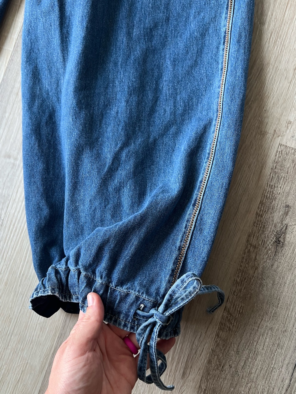 We The Free Free People Lotus Jeans Dark Blue size 26 - Picture 13 of 13